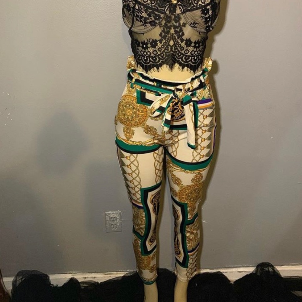 High waisted pants
